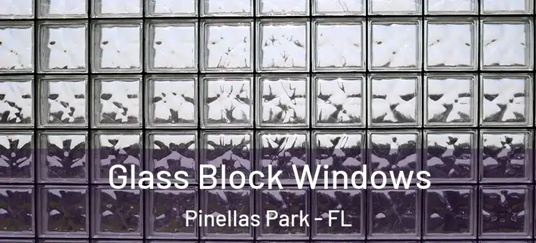  Glass Block Windows Pinellas Park - FL