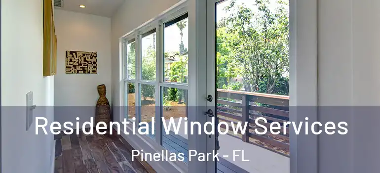  Residential Window Services Pinellas Park - FL