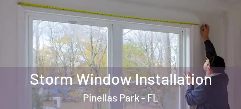  Storm Window Installation Pinellas Park - FL