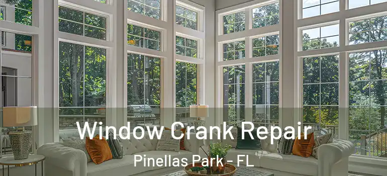  Window Crank Repair Pinellas Park - FL