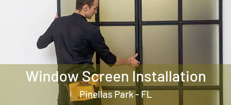  Window Screen Installation Pinellas Park - FL